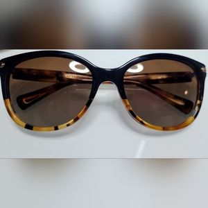 COACH SUNGLASSES HC8132 5438T5  BLACK/TORTOISE